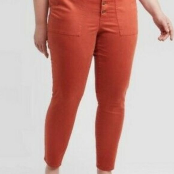 Universal Threads Mid Rise Skinny Jeans - Button - Picture 5 of 6